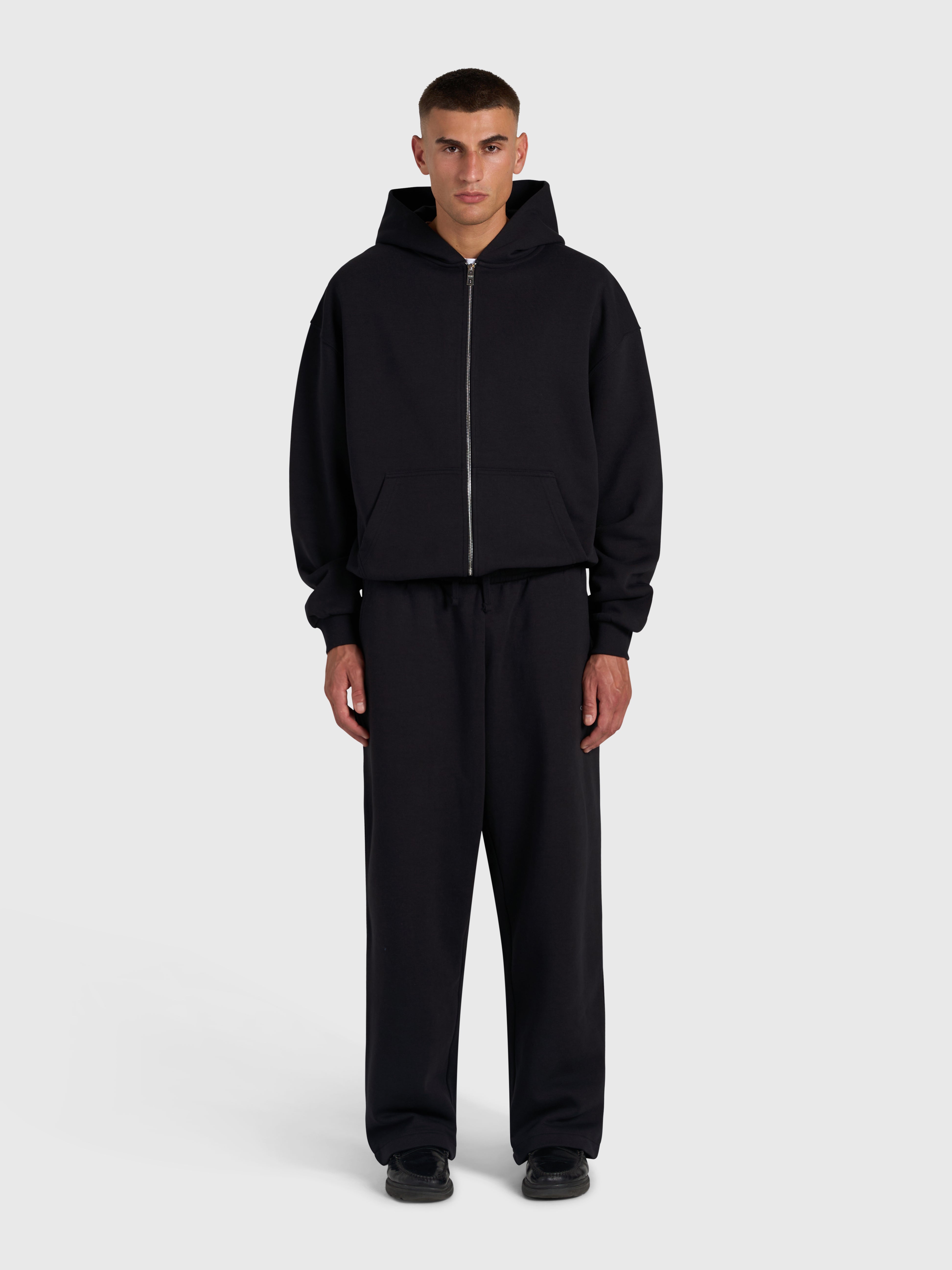 Confidence V2 Zip Hoodie - Black/Pink