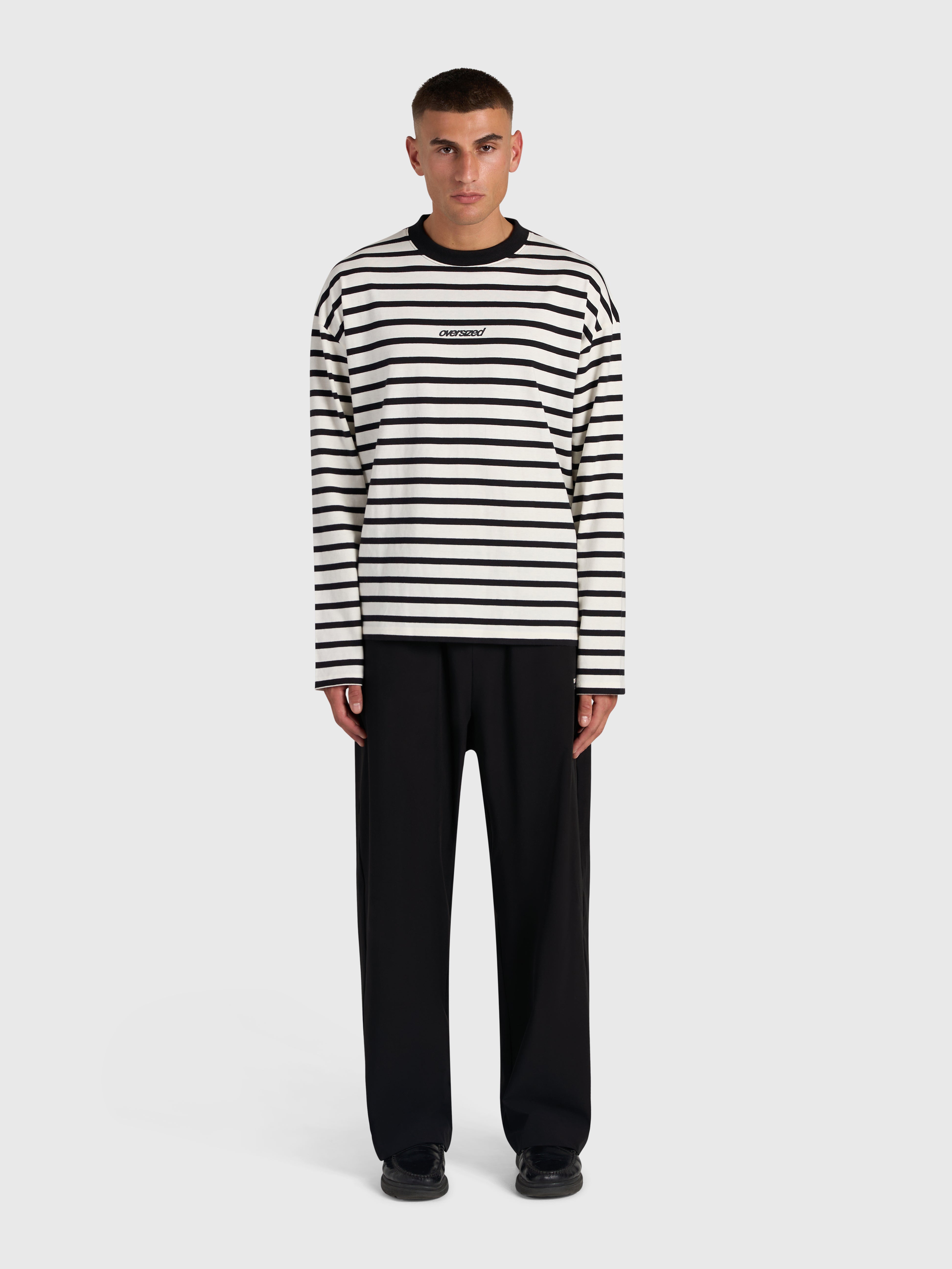 Striped Long Sleeve - Black/White