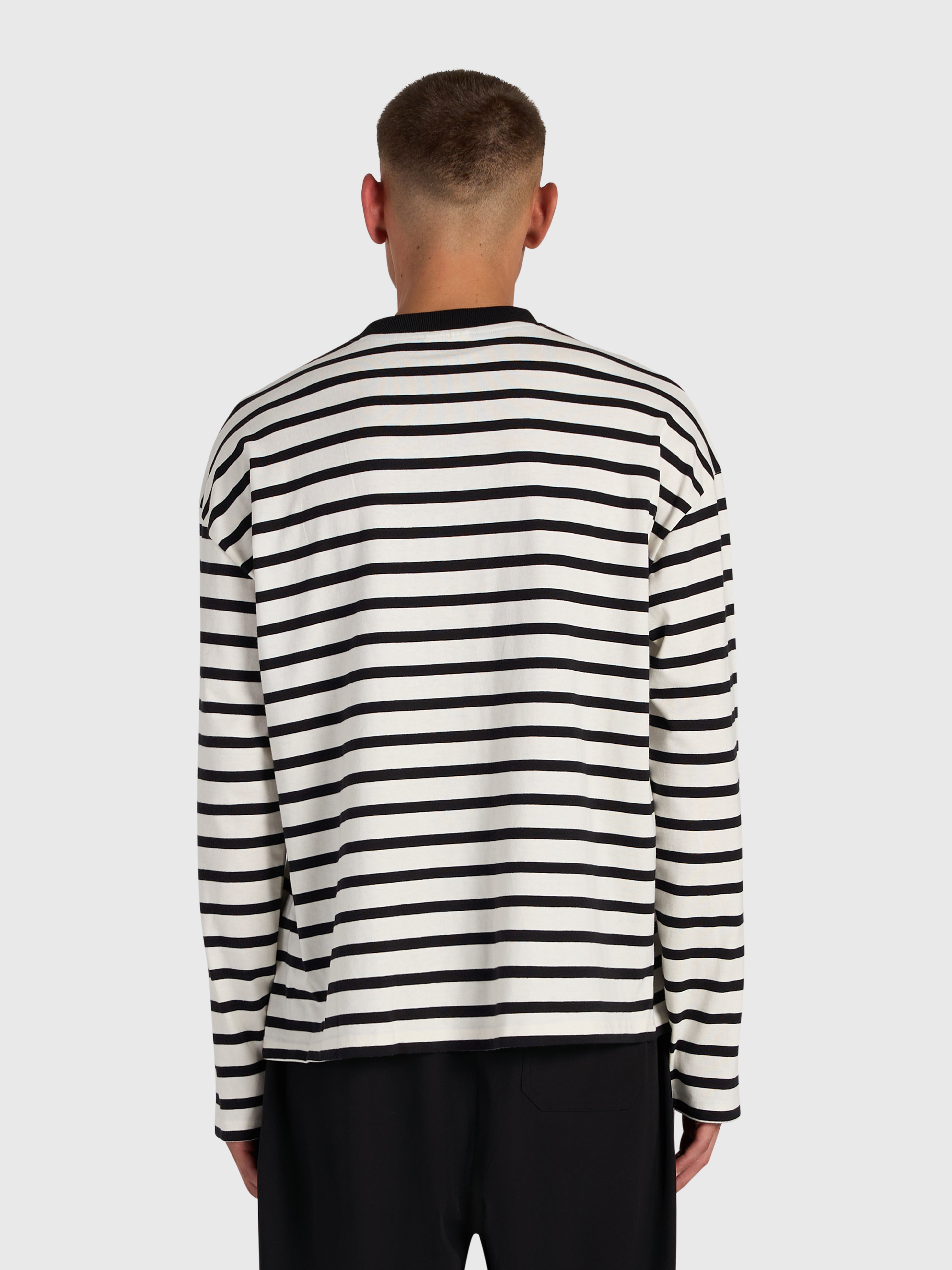 Striped Long Sleeve - Black/White