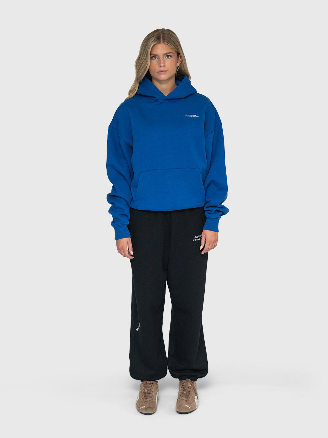 Consistency Hoodie - King Blue/White