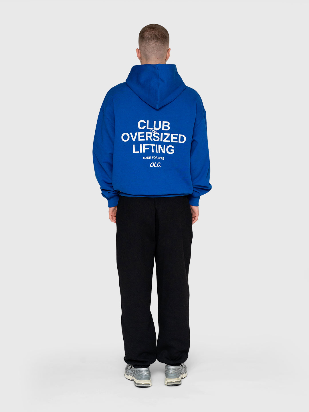 Consistency Hoodie - King Blue/White