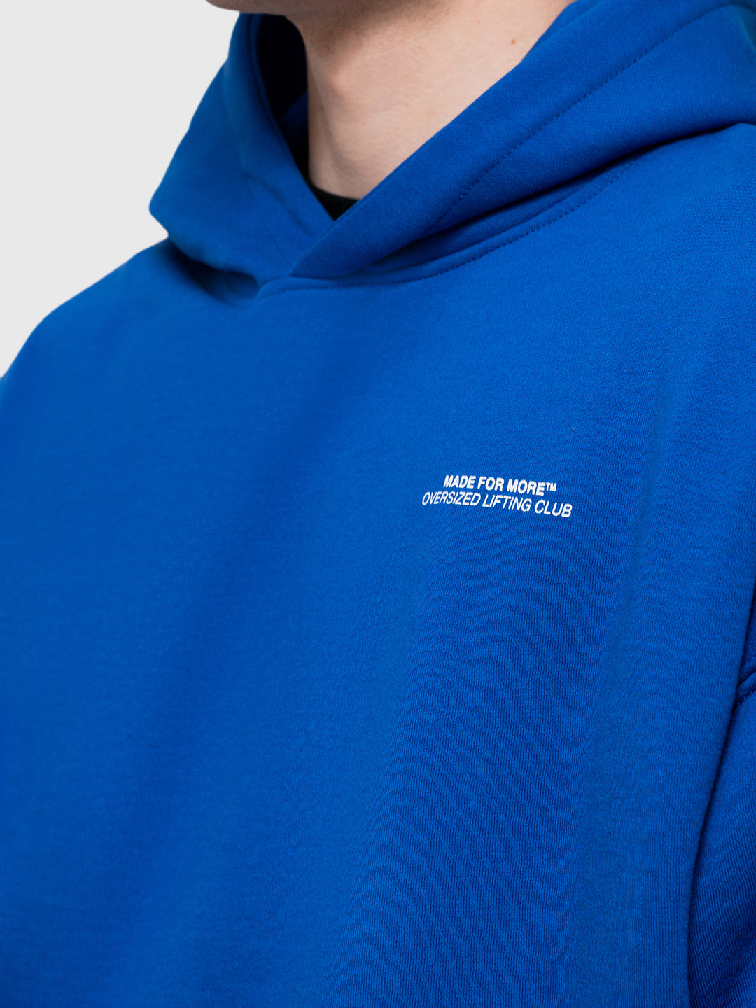 Consistency Hoodie - King Blue/White