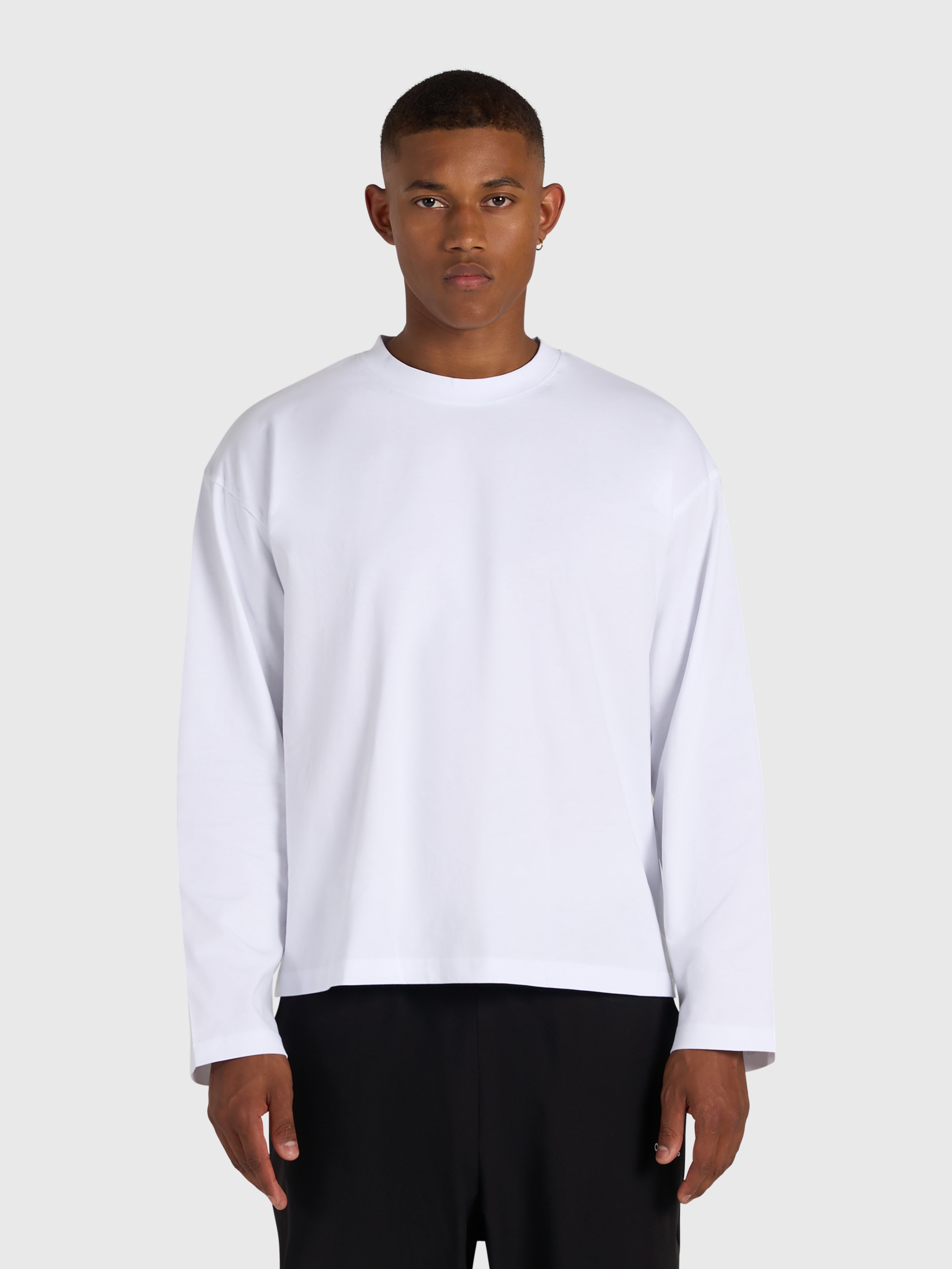 Confidence V2 Long Sleeve - White/Black