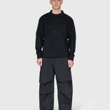 AW Polo Long Sleeve - Black/Black