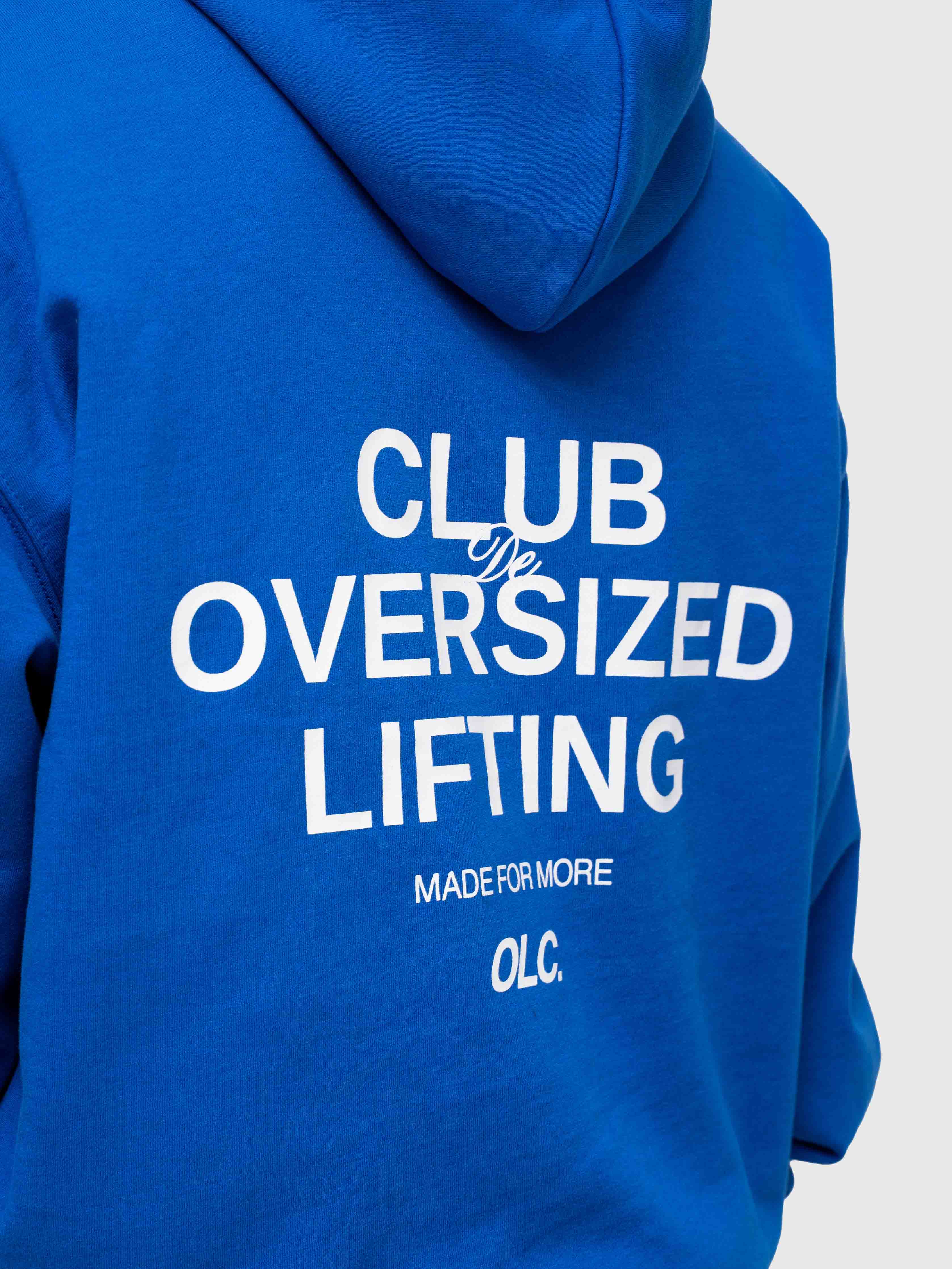 Consistency Hoodie - King Blue/White