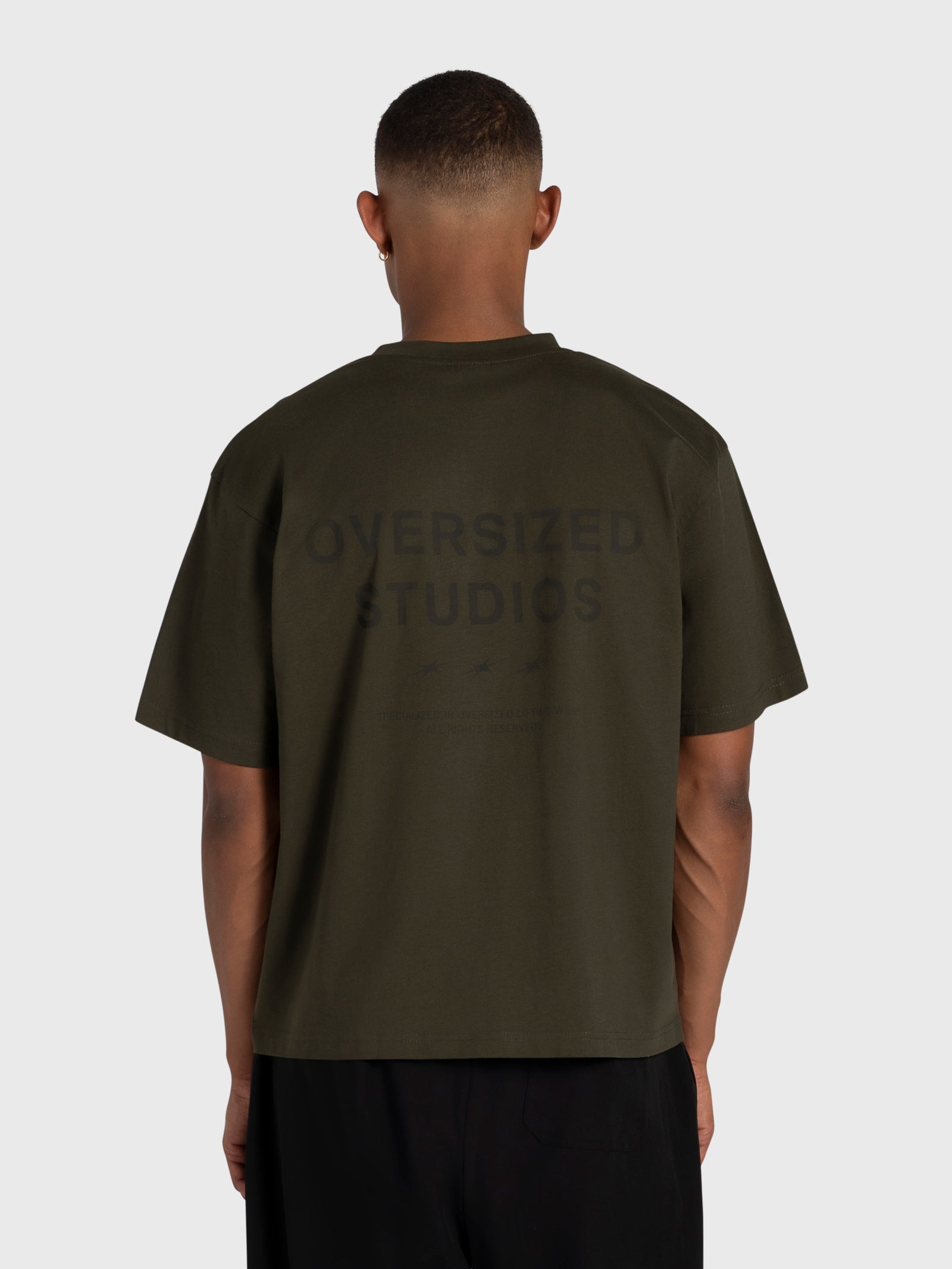 Confidence V2 Box Tee - Army/Army