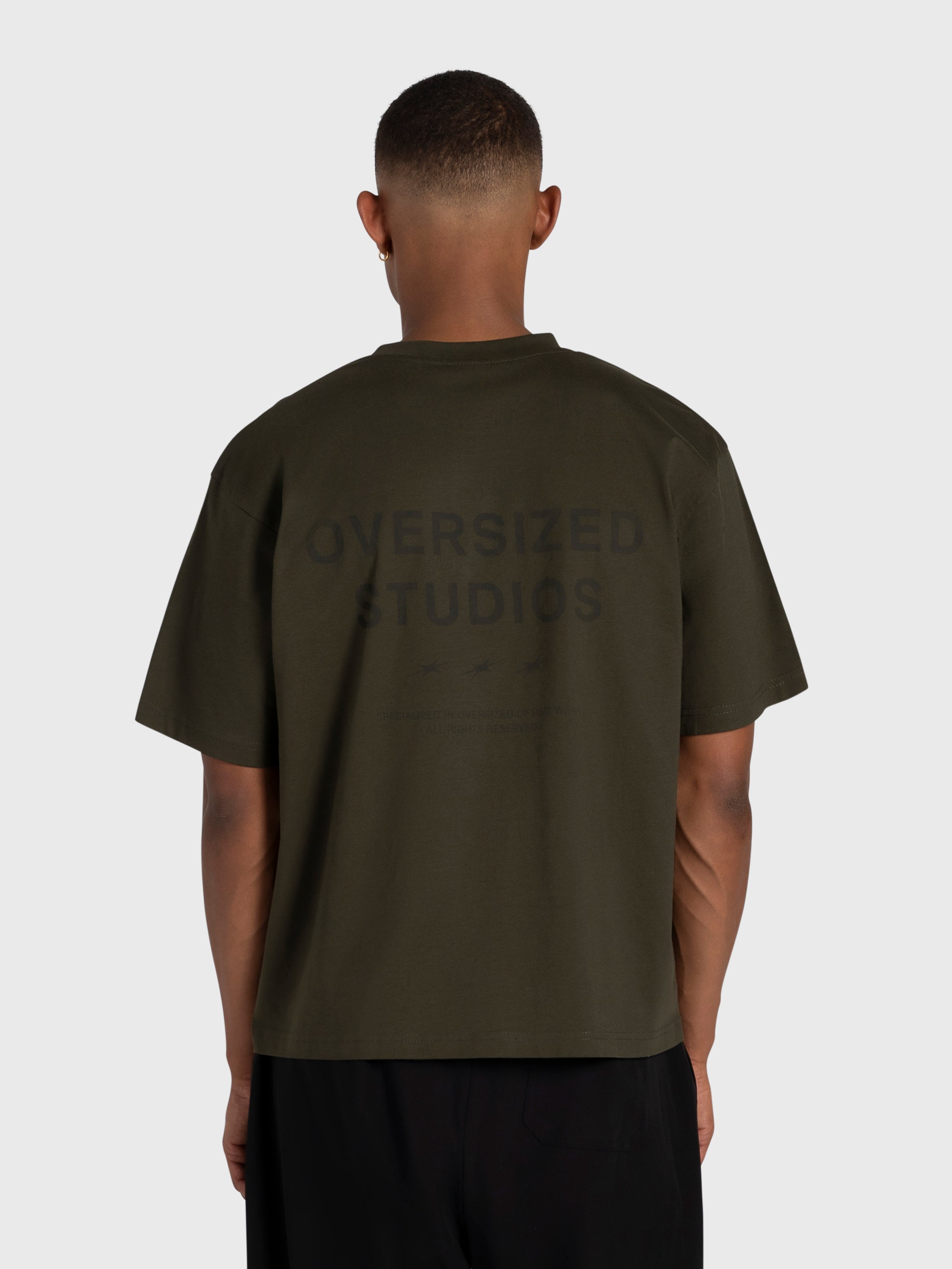 Confidence V2 Box Tee - Army/Army