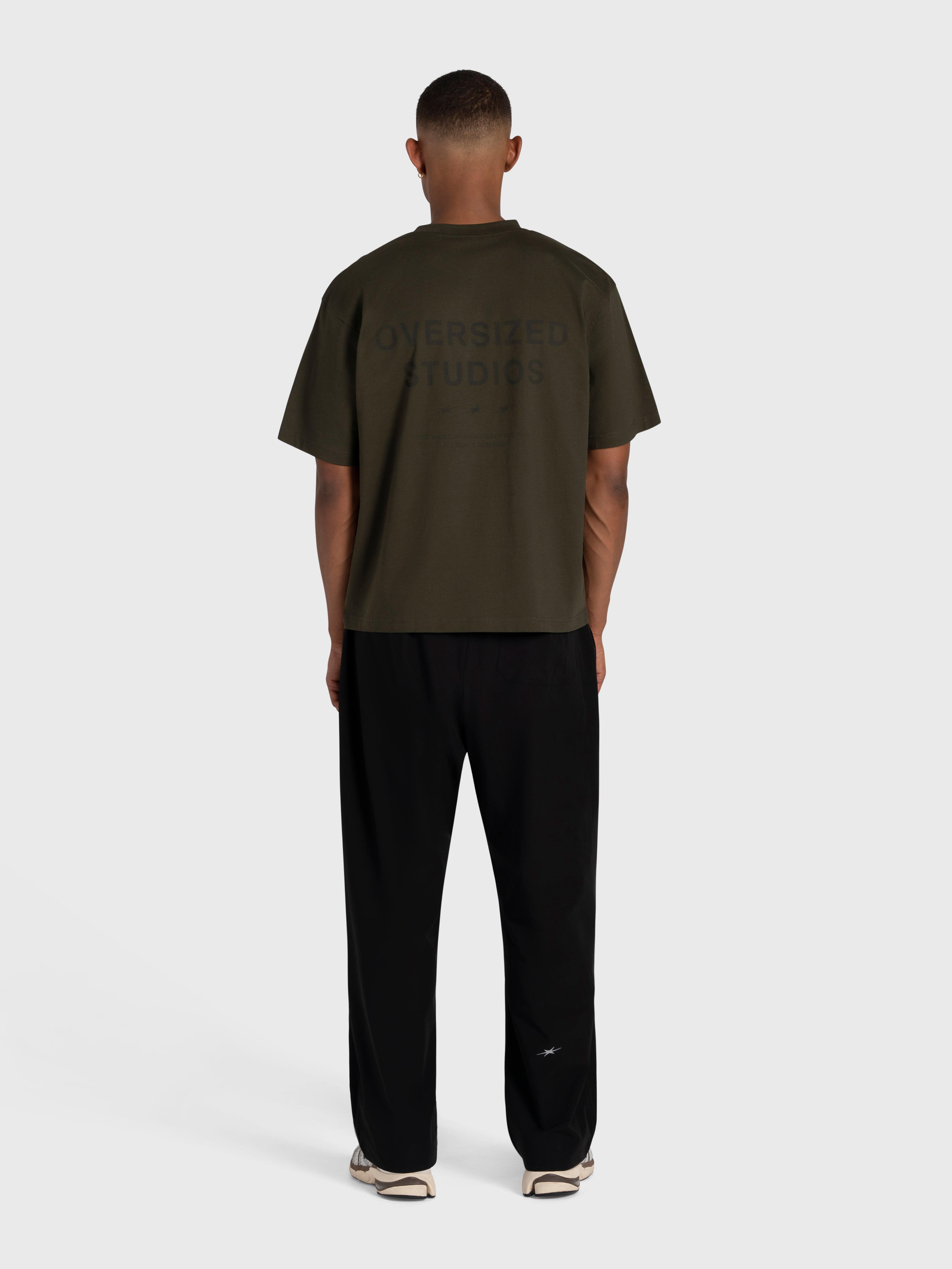 Confidence V2 Box Tee - Army/Army