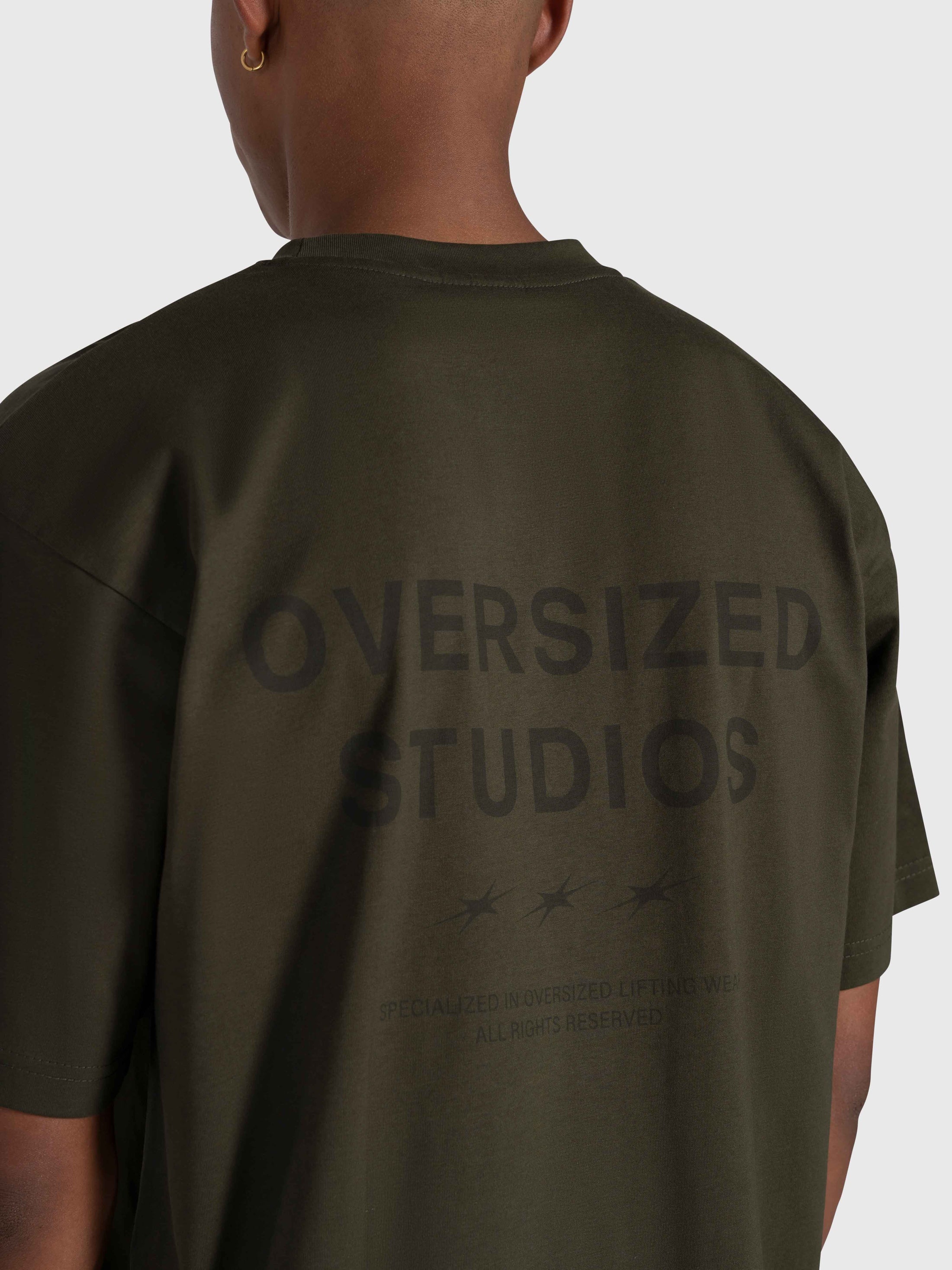 Confidence V2 Box Tee - Army/Army