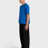 Confidence V2 Box Tee - King Blue/White
