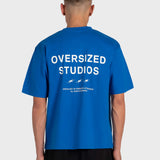 Confidence V2 Box Tee - King Blue/White