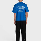 Confidence V2 Box Tee - King Blue/White