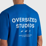 Confidence V2 Box Tee - King Blue/White