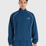 Active Track Jacket - Metallic Blue/White