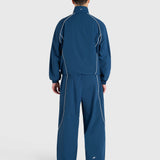 Active Track Jacket - Metallic Blue/White