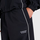 Active Track Pants - Black/White