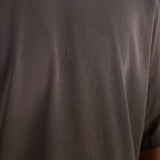 Cursive Heavy Box Tee - Vintage Brown/Red