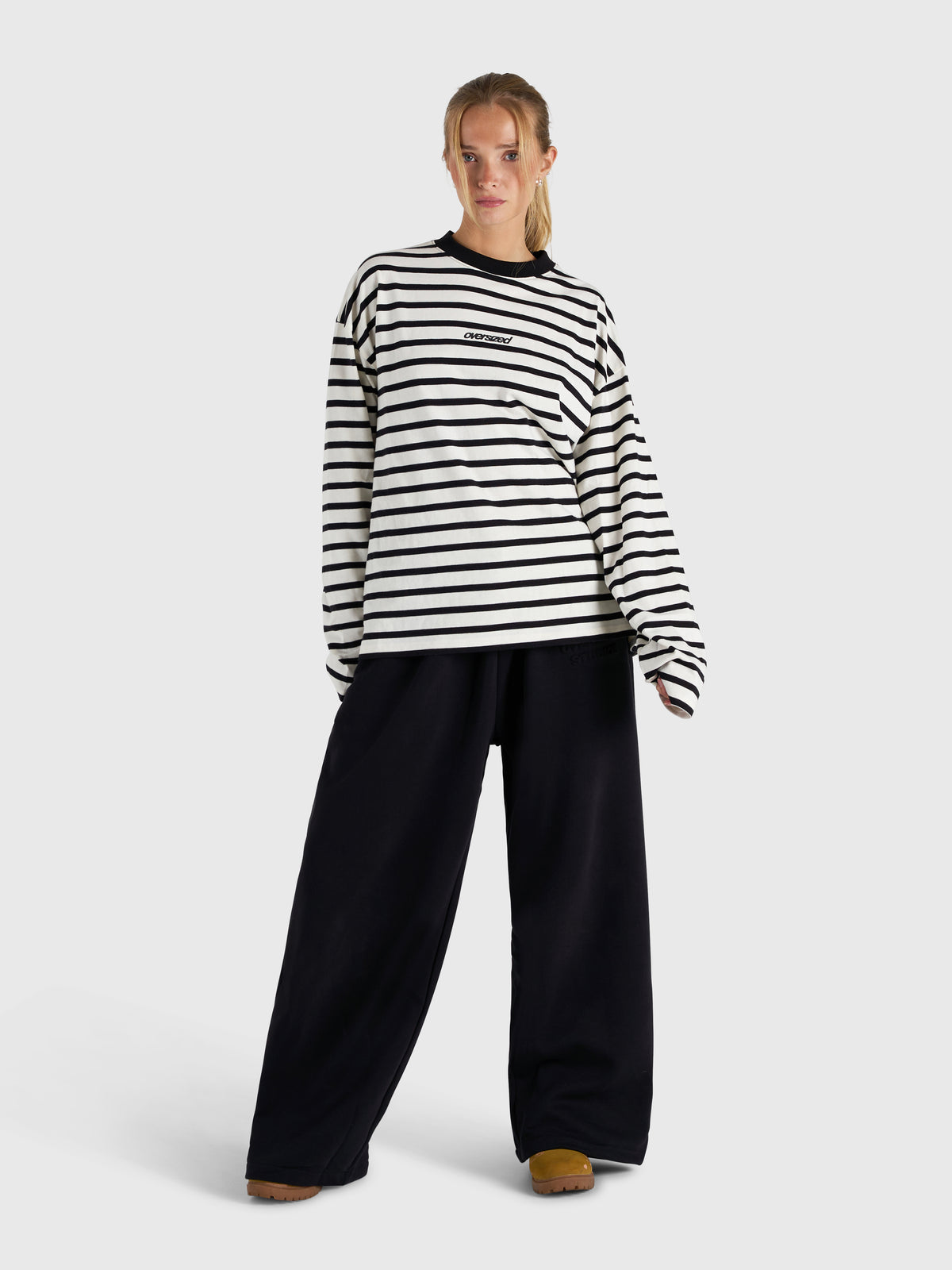 Striped Long Sleeve - Black/White
