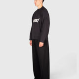 Logo Knit Sweater - Black/White