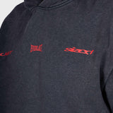 Vintage Hoodie - Black/Red