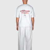 Union Box Tee - Cloudy Grey/Red/Black