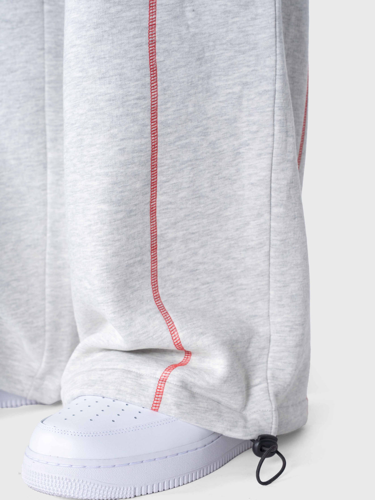 Corner Sweatpants - Cloudy Grey/Red