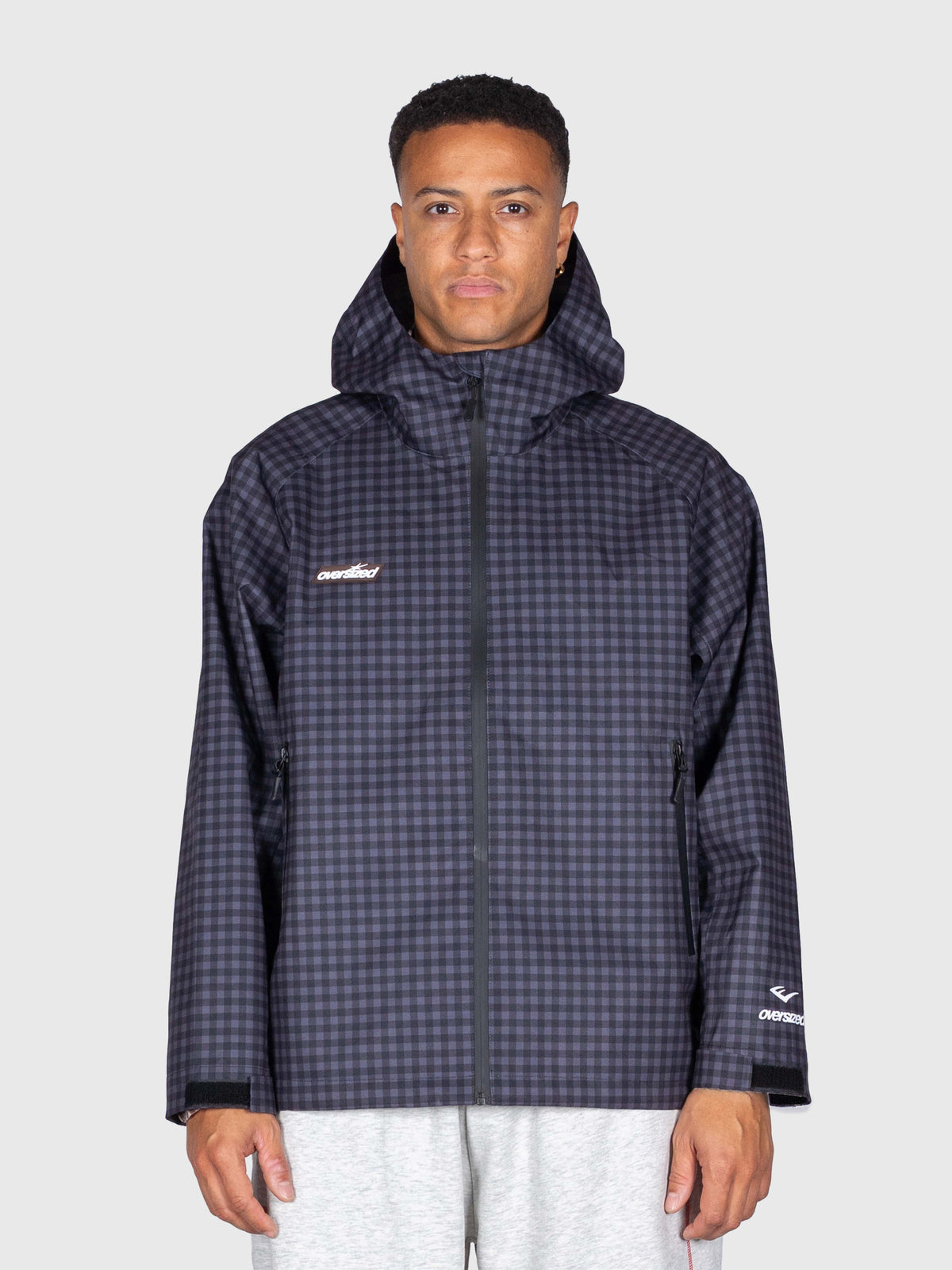 Tech Shell Jacket - Black Check