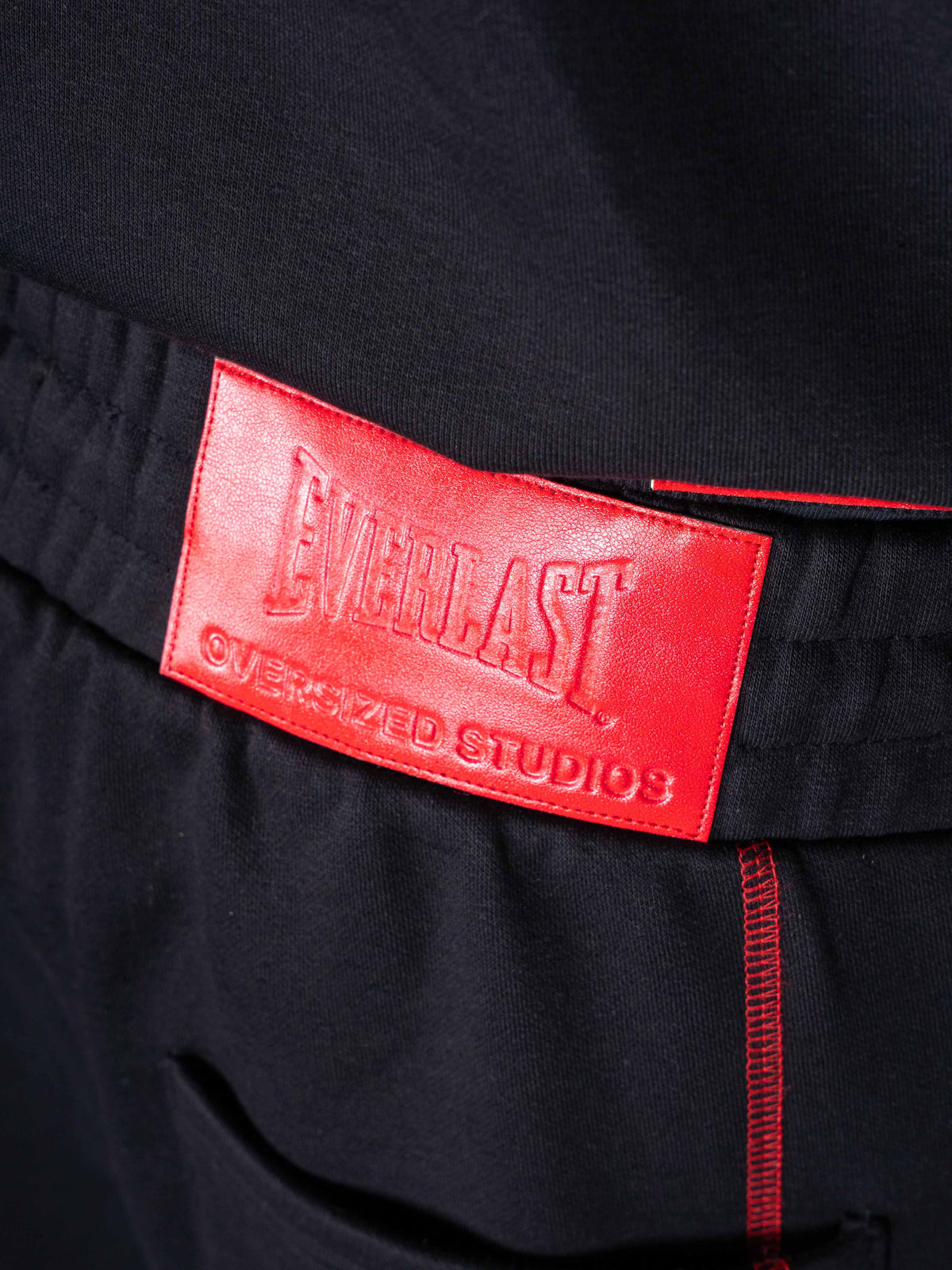 Corner Sweatpants - Black/Red