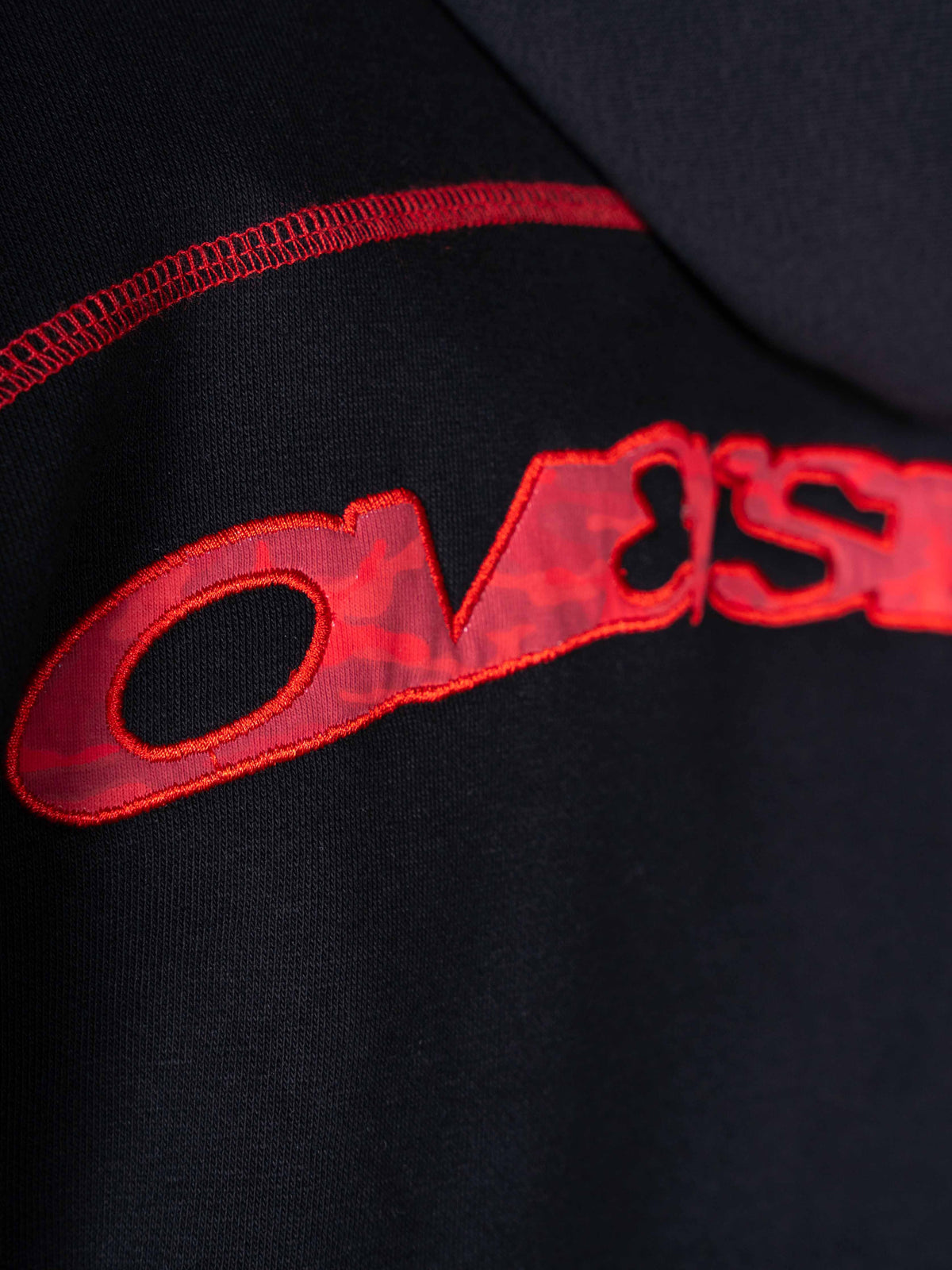 Corner Hoodie - Black/Red