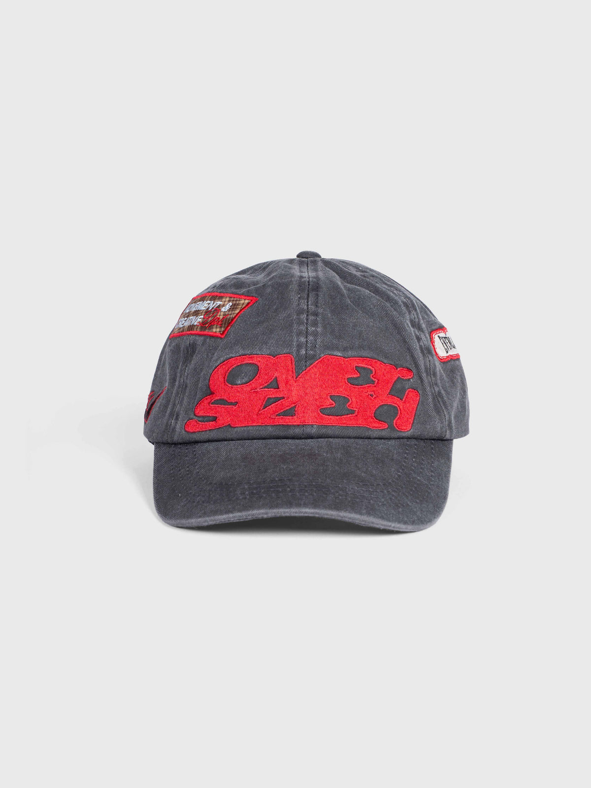 Patch Cap - Washed Black