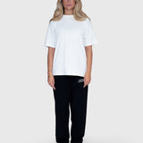 Essential Box Tee - White
