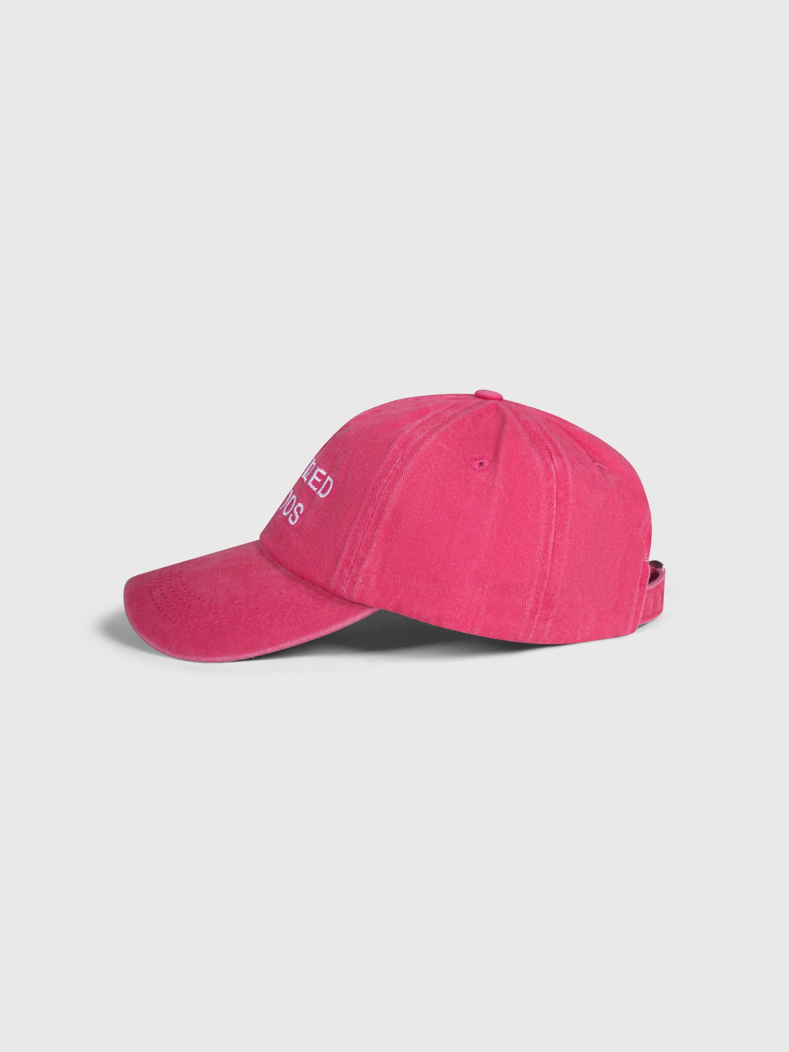 Confidence Cap - Vintage Pink/White