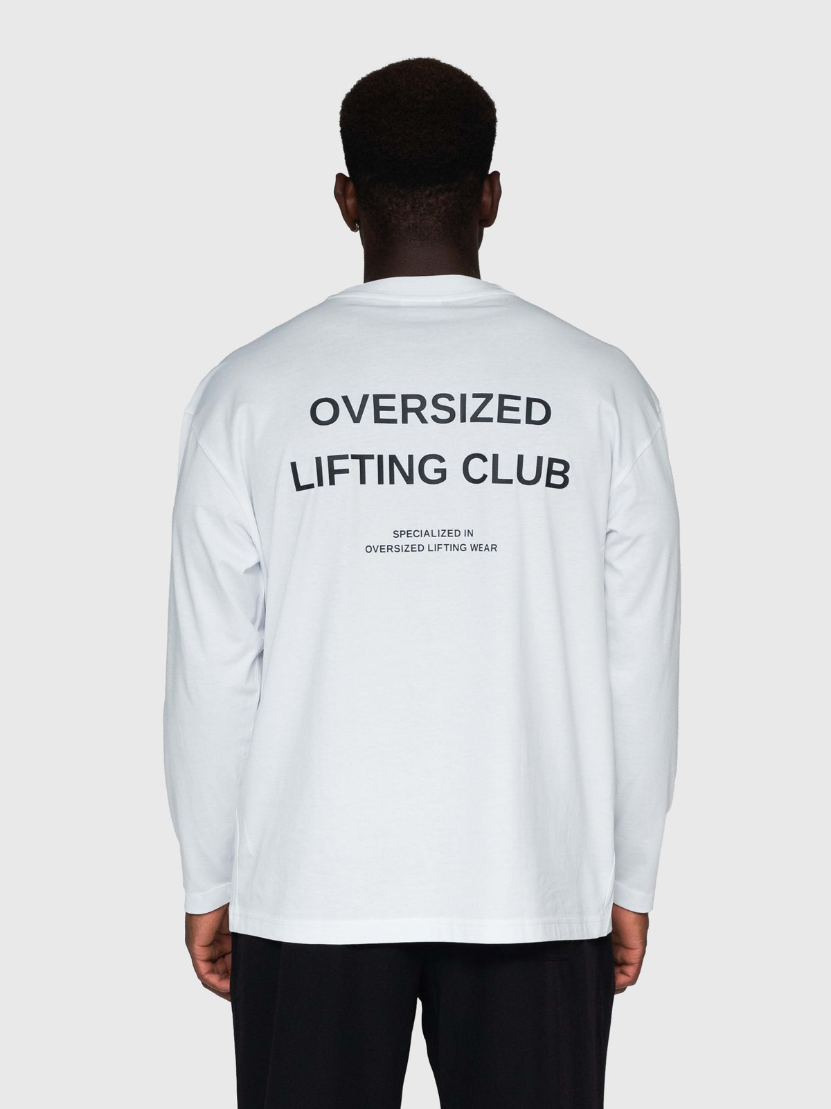Confidence Long Sleeve - White/Black