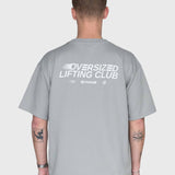 Interlock Stamina Box Tee - Neutral Gray/White