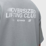 Interlock Stamina Box Tee - Neutral Gray/White