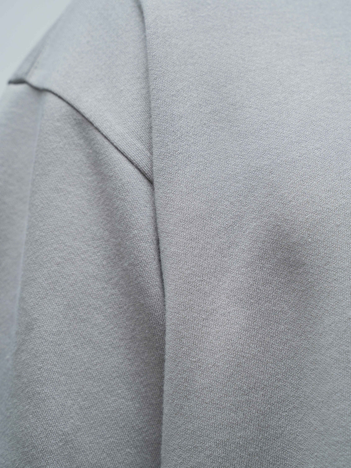 Interlock Stamina Box Tee - Neutral Gray/White