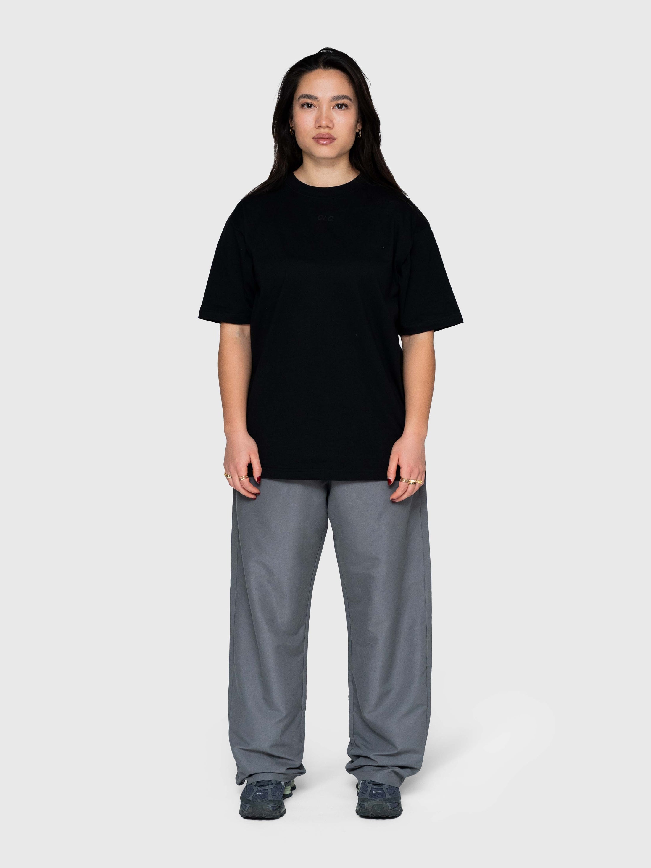 Confidence Core Pants - Charcoal/White