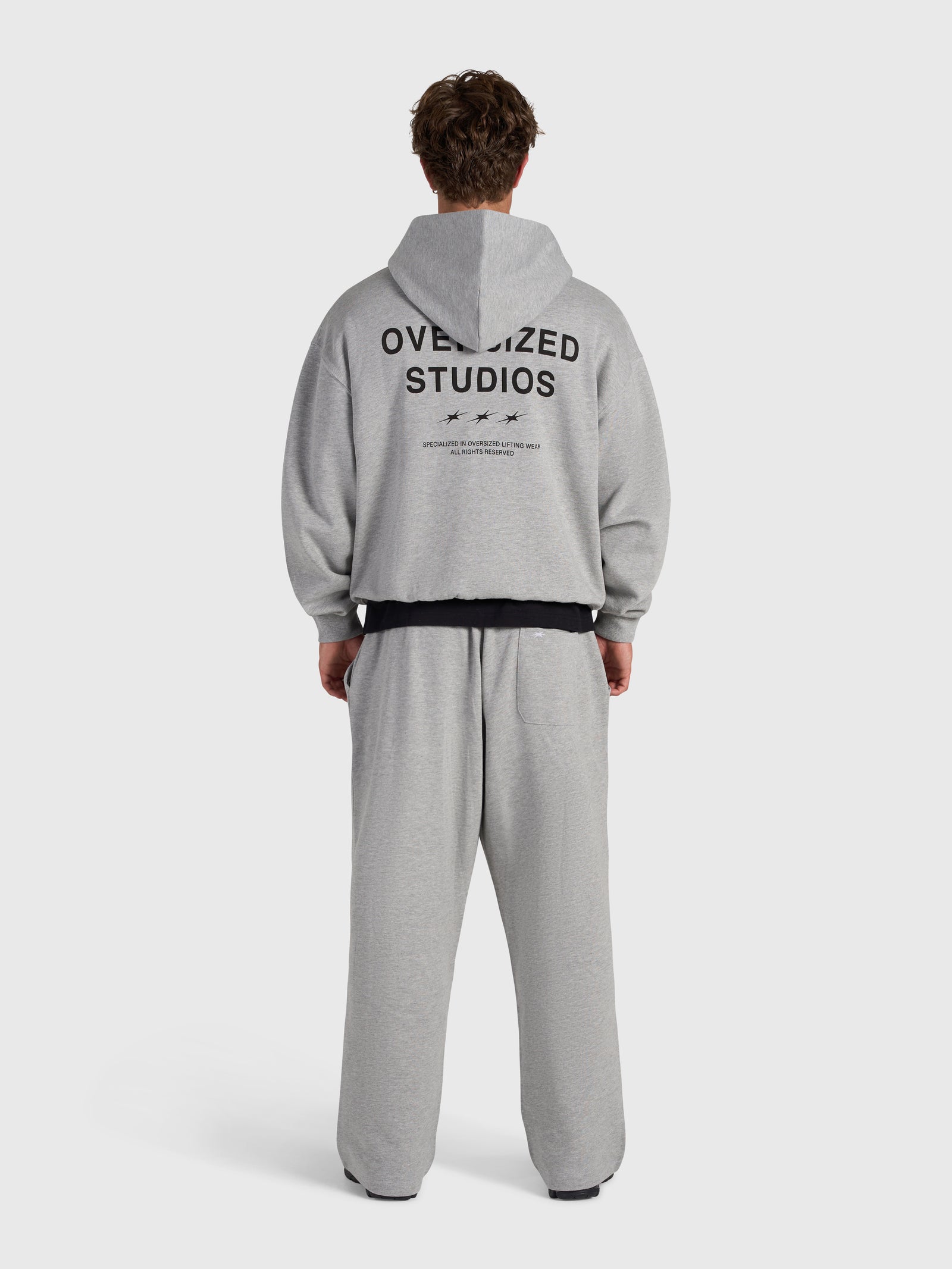 Confidence V2 Zip Hoodie - Cloud Grey/Black