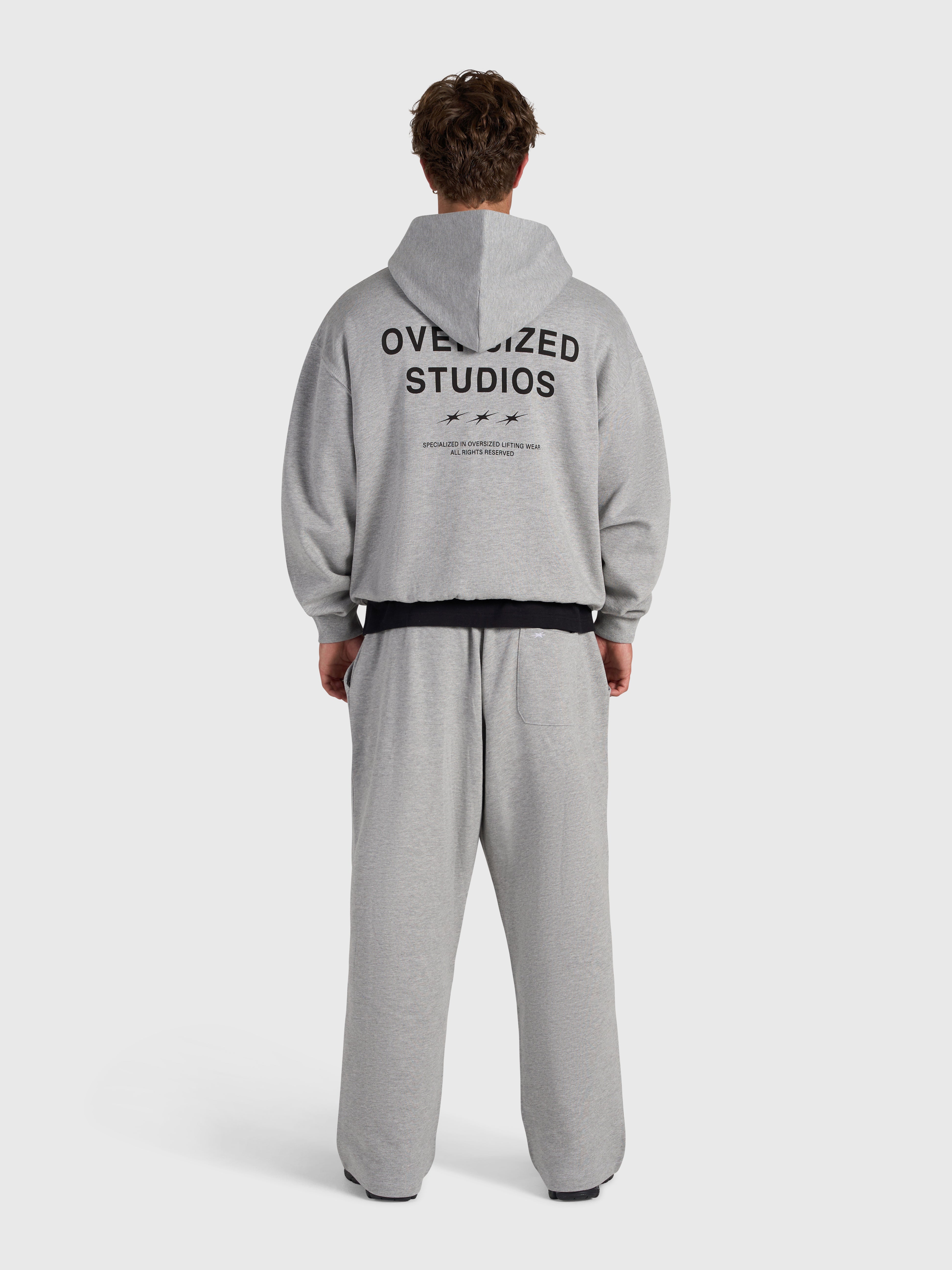 Confidence V2 Zip Hoodie - Cloud Grey/Black