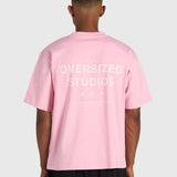 Confidence V2 Box Tee - Pink/White