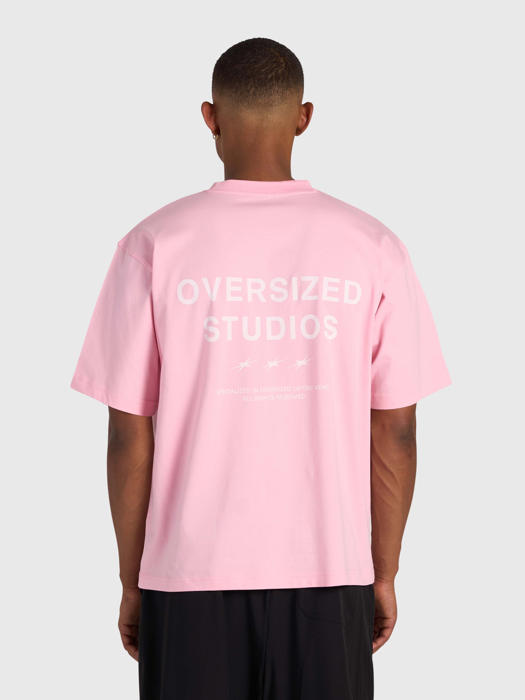 Confidence V2 Box Tee - Pink/White