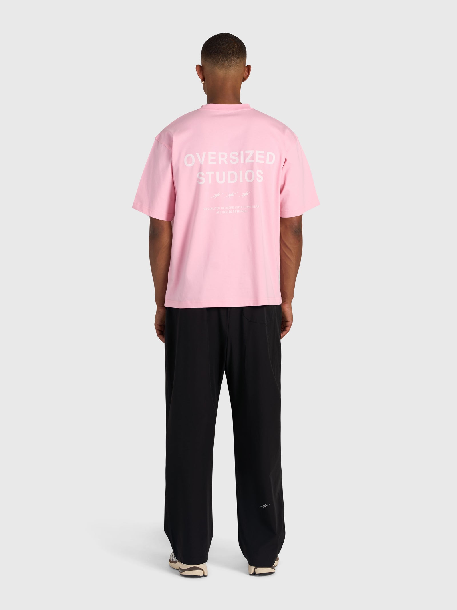 Confidence V2 Box Tee - Pink/White