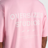 Confidence V2 Box Tee - Pink/White