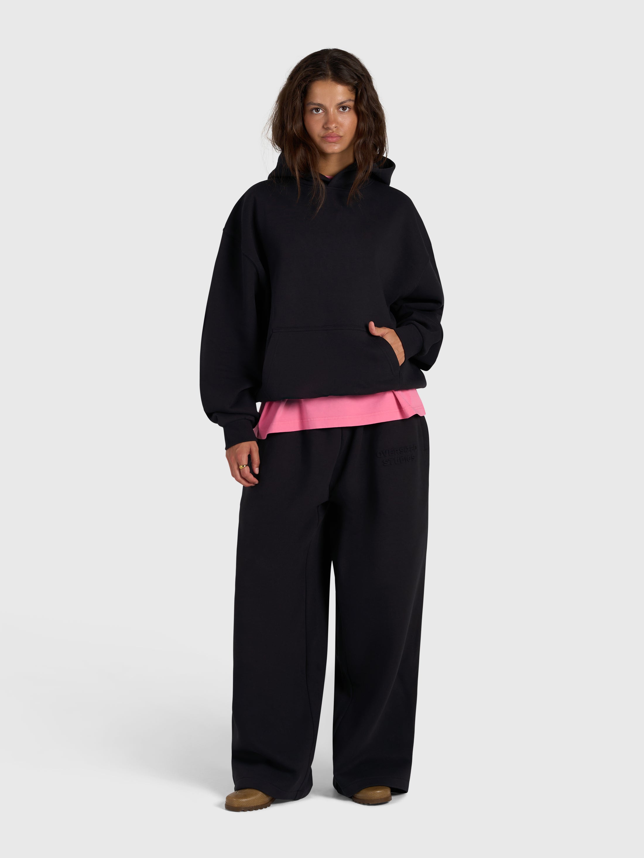 Cloud Baggy Sweatpants V2 - Black