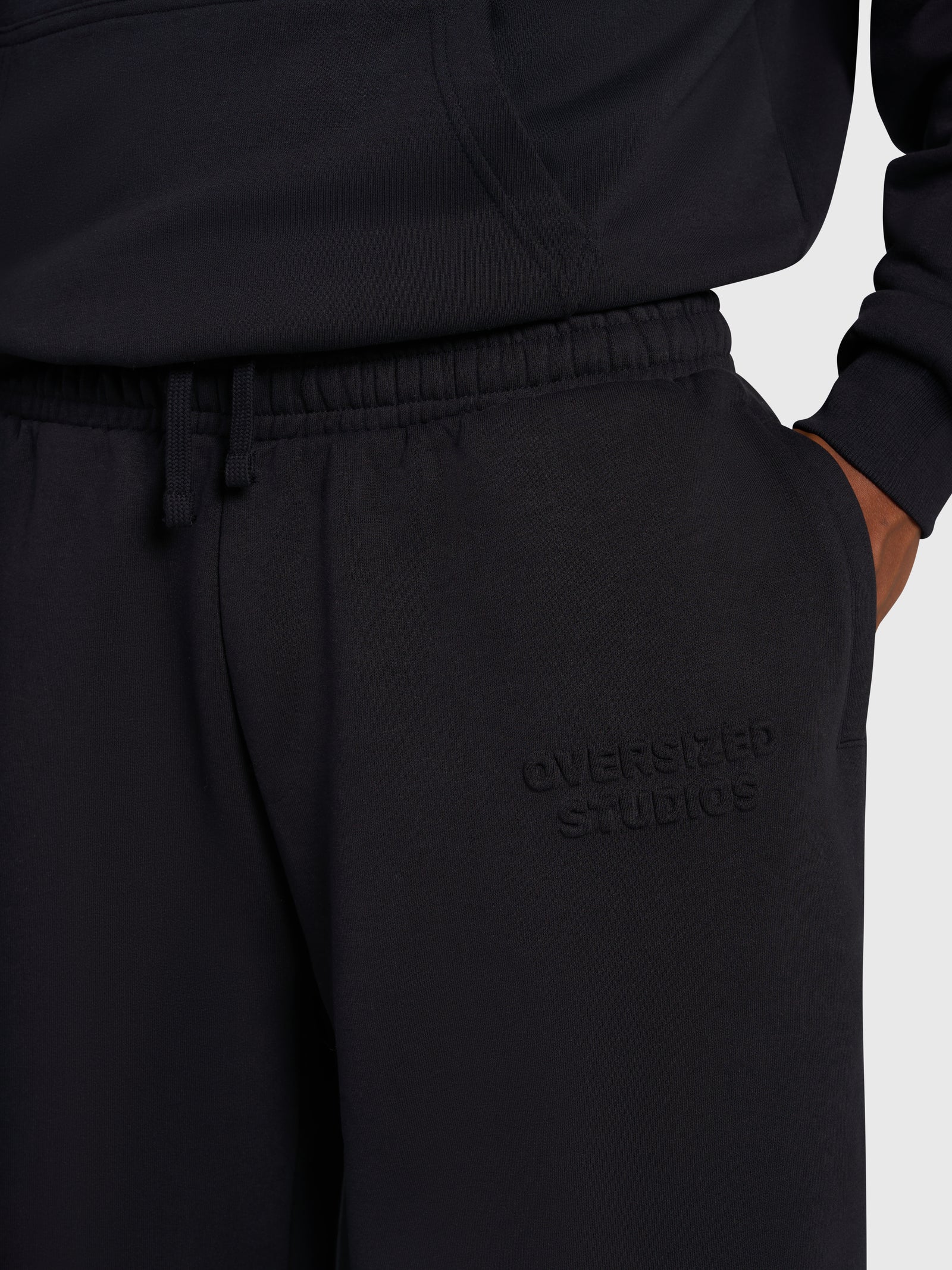 Cloud Baggy Sweatpants V2 - Black