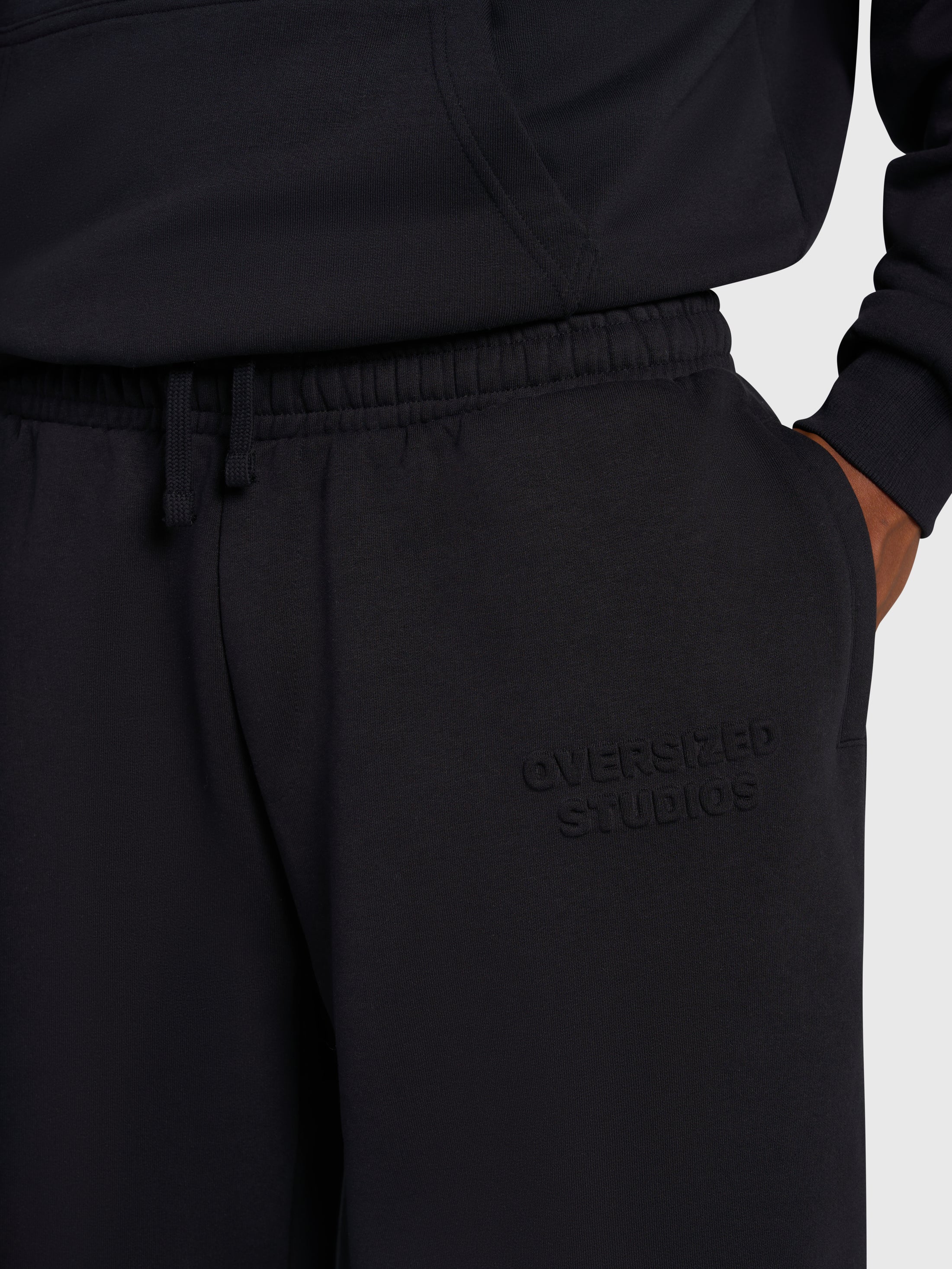 Cloud Baggy Sweatpants V2 - Black