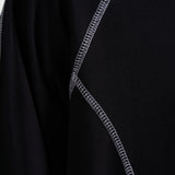 Contrast Raglan Long Sleeve - Black/White