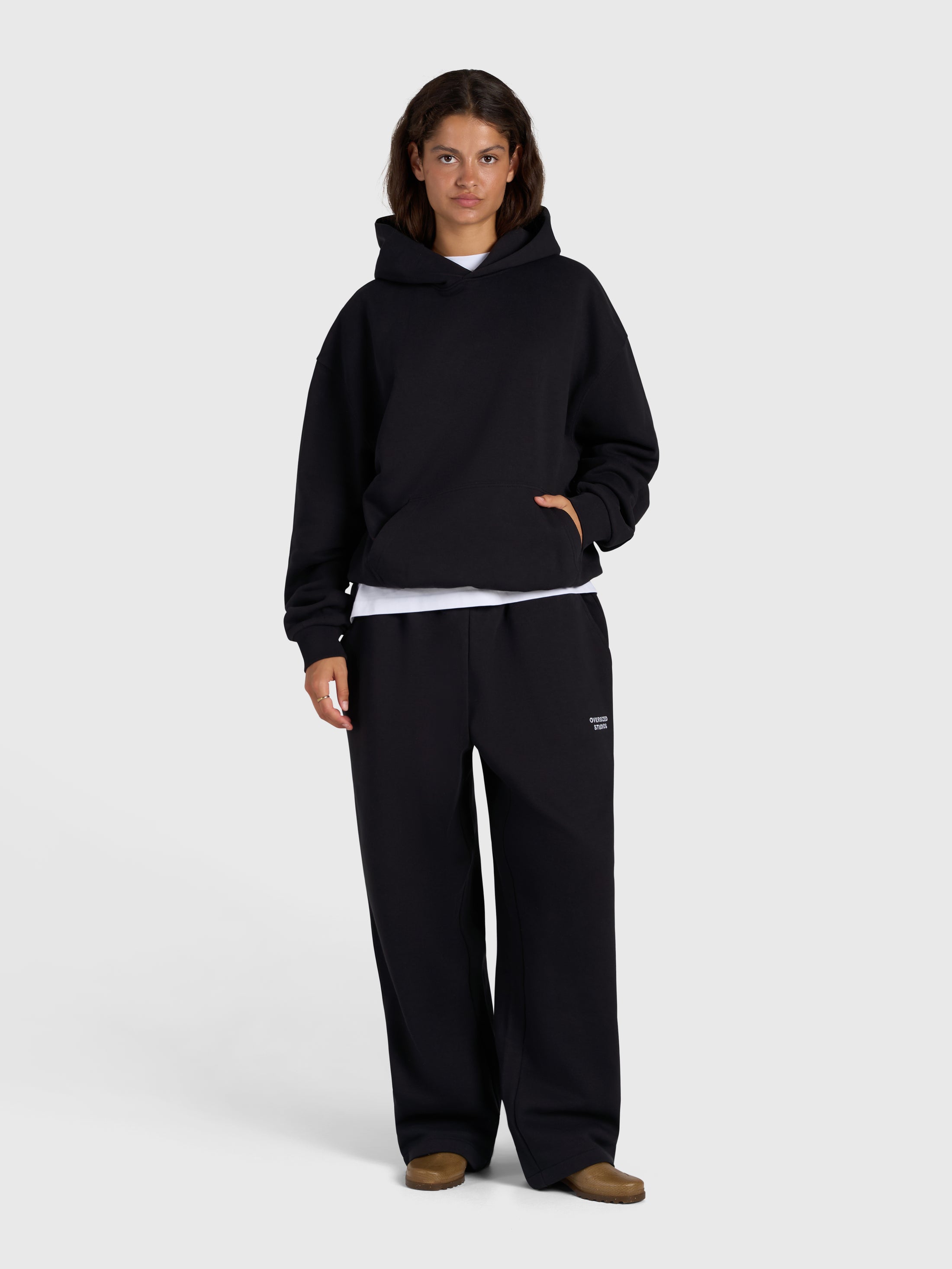 Confidence V2 Sweatpants - Black/White