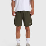 Confidence V2 Tech Shorts - Army/White