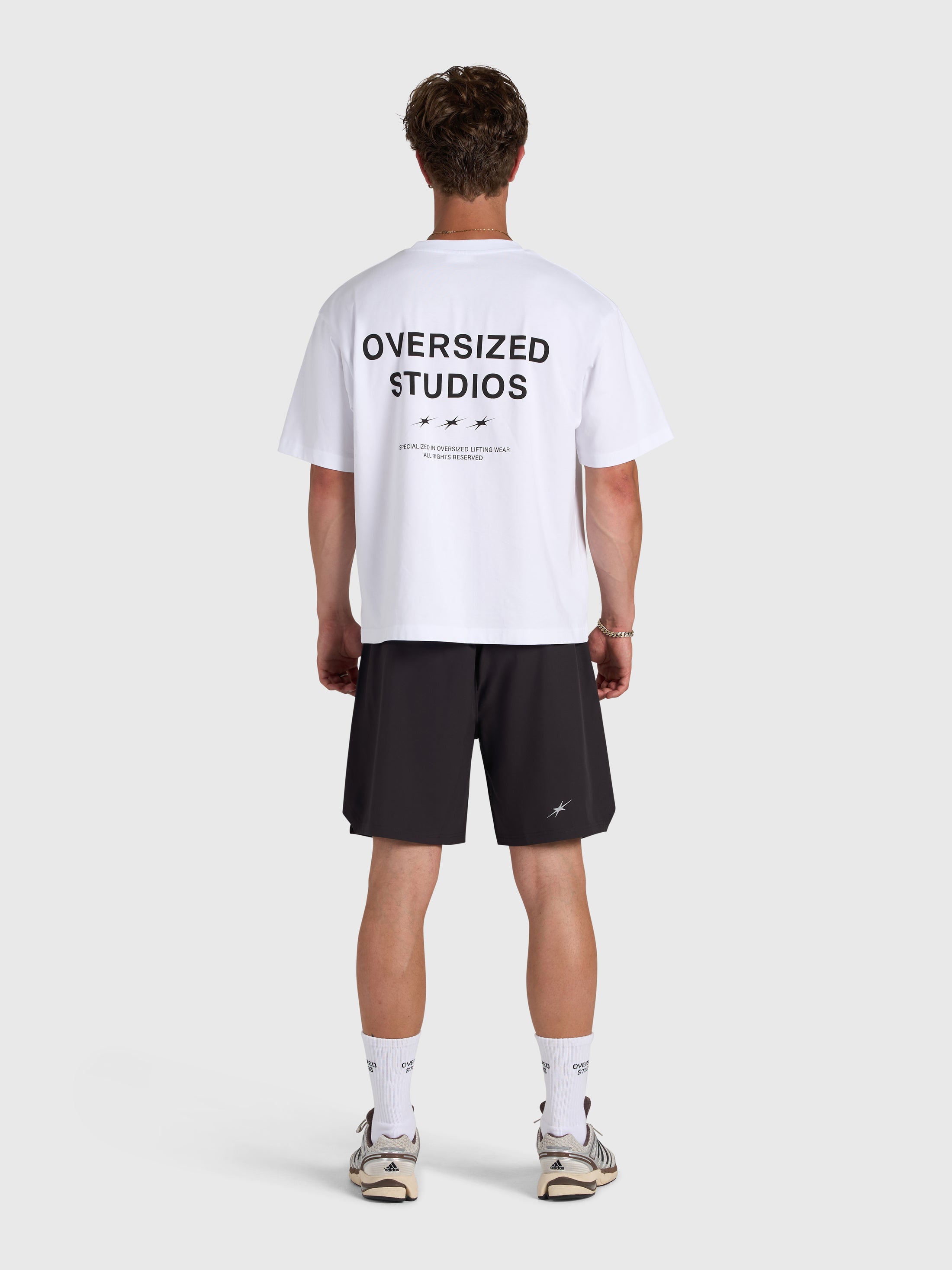 Confidence V2 Tech Shorts - Black/White